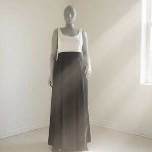 Black And White Ralph Lauren Maxi Dress